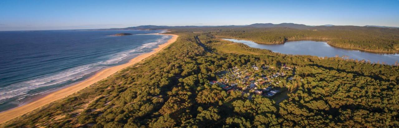 Wairo Beach Holiday Park Tabourie Lake Luaran gambar