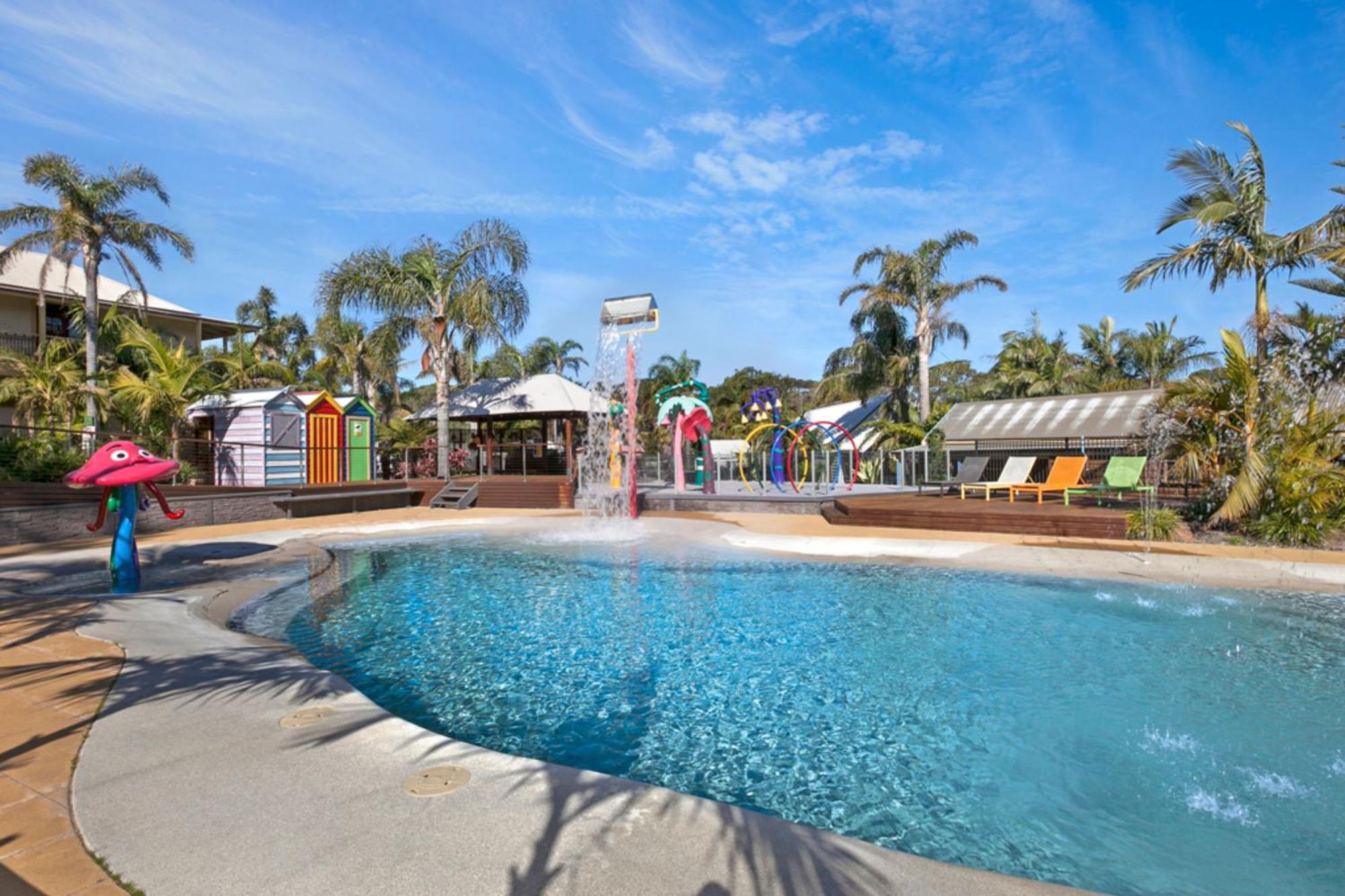 Wairo Beach Holiday Park Tabourie Lake Luaran gambar