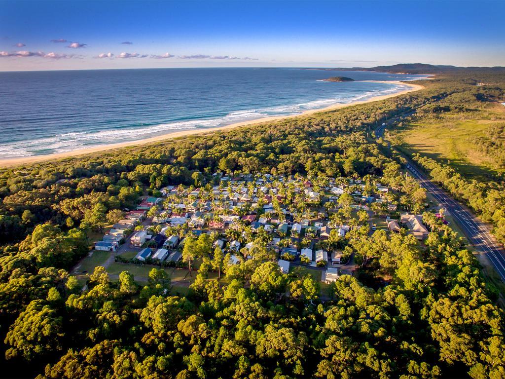 Wairo Beach Holiday Park Tabourie Lake Luaran gambar